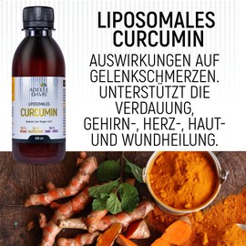 Adelle Davis® Liposomal Curcumin High Dose 300 mg Liquid (1 x 200 ml)