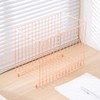 Y YOMA 1 Pack Rose Gold Desktop Hanging File Organizer