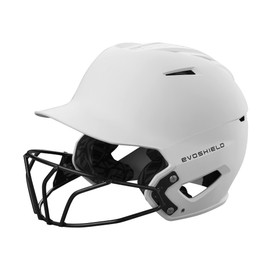 EvoShield XVT™ 2.0 Matte Batting Helmet with Facemask - Team White, X-Small