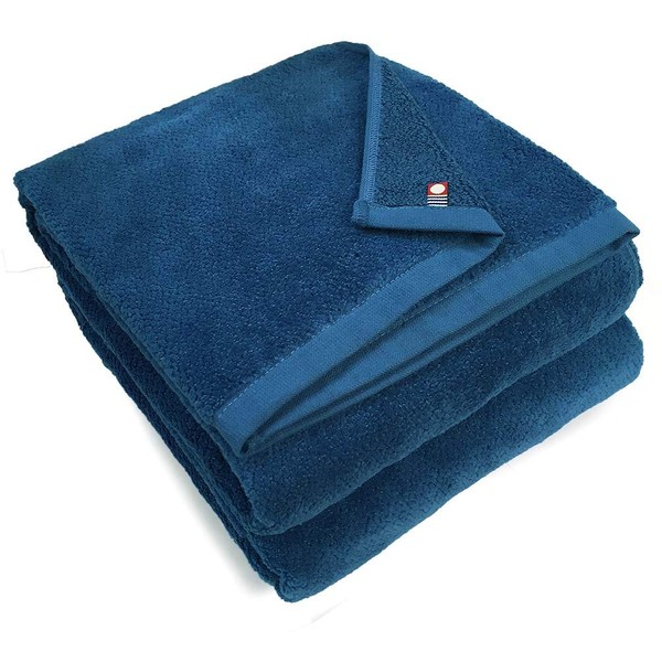 Imabari Towels, Set of 2, Flexible Bath Towels, M Color,