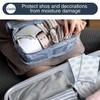 Durimoiy 120 Pcs 5 Gram Silica Gel Packs, Transparent Desiccant,