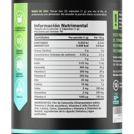 Suplemento Para Visin 180 Cps Luteina Zeaxantina B Life Sin Sabor