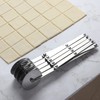 5-Wheel Stainless Steel Pastry Cutter - Expandable Pasta Roller for