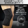 Capprecier Knee Supporter, Knee Sleeve, For Sports, High Elasticity, Injury