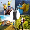 Hydration Bladder Insulated Bag, Black Oxford Cloth Water Bottle Cooler