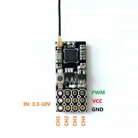 Readytosky FS2A 4CH Receiver AFHDS 2A Mini RC Receiver PWM Output for Flysky i6 i6X i6S Transmitter Remote Controller