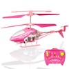 Hymaz RC Helicopter for Girls, Remote Control Helicopter Girls Gift