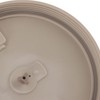 Insulated Food Container Beige 316 Stainless Steel Round Sealed Leak