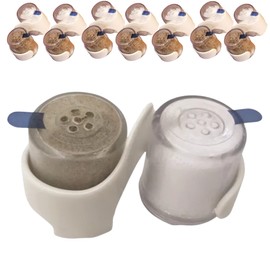 7 SET Mini Salt And Pepper Shaker Set Refillable Hotel Motel, Travel, Camping, Picnic, Outdoors Kitchen Lunch Boxes, Travel Spice Set, Guests, Housekeeping Staff, Salt & Pepper Shaker Set