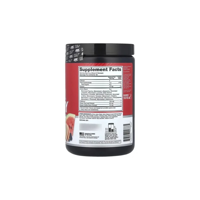 Amino Energy Sabor Ponche 30 Serv. 270 Grs On.
