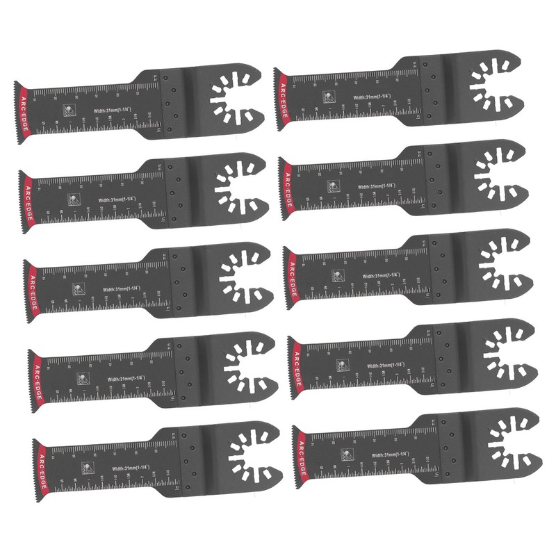 10Pcs Oscillating Saw Blades Metal Wood Plastic Cutting Universal Tool