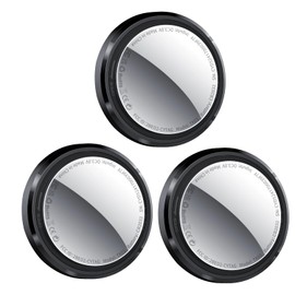 Bluetooth Tracker Tag, Key Finder Works with Find My App for Wallet, Luggage, 3 Pack of Black