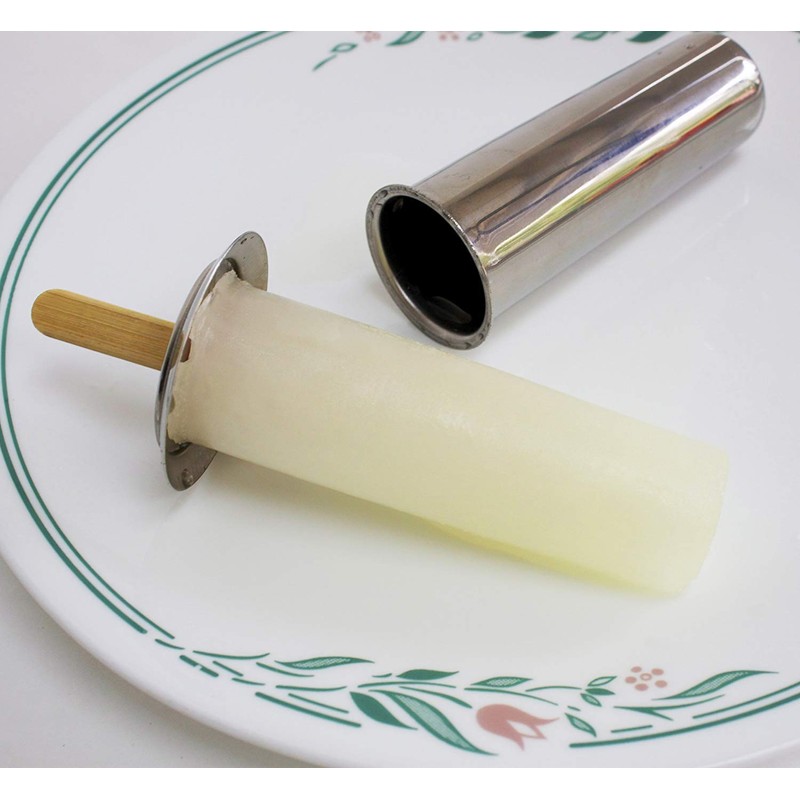 Onyx 18/8 Stainless Steel Popsicle Mold, Set of 6