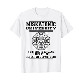 Miskatonic University esoteric literature department T-Shirt
