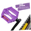 Mikinona Skid Bicycle Pedals for Lightweight Replacement Pedals Durable Bike