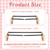 Riakrum Table Bungees Tablecloth Strap Band Tablecloth Bungee Cord to
