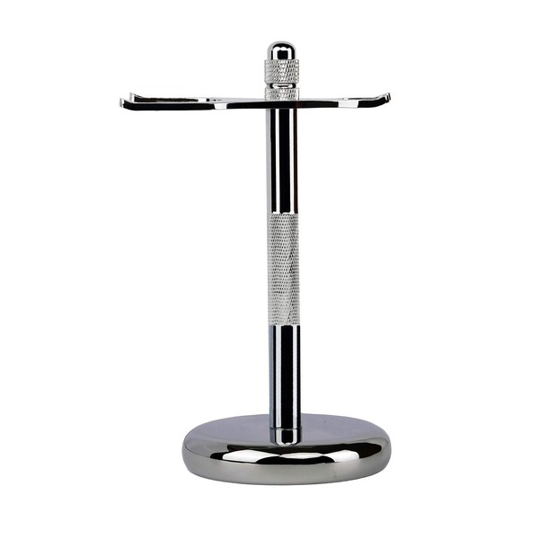 Razor and Brush Stands Shaving Shaver Stand … (Silver)