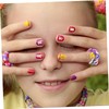 Housoutil 10 Sheets Easter Nail Stickers Water Transferr Nail Stickers