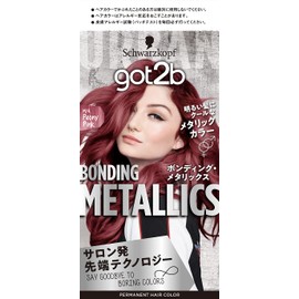[got2b] Bonding Metallics Hair Color Peony Pink (Damageless / High Tone Color) Quasi Drug