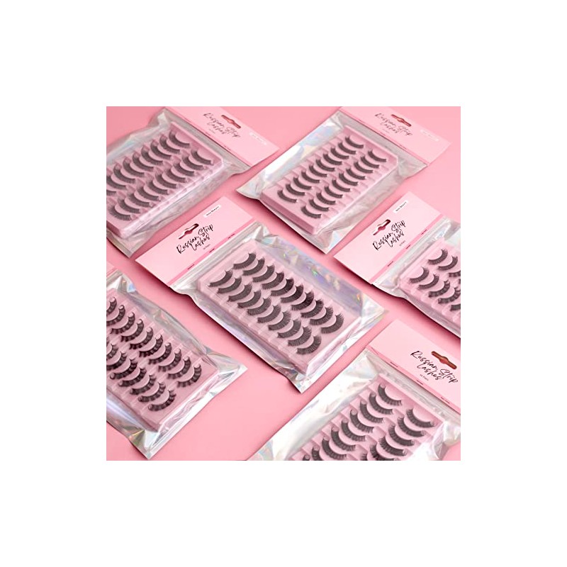 Insu Beauty Maximum Volume Russian Strip Re-useable Luxury Eyelashes -