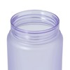 Francfranc One Touch Clear Bottle Purple Water Bottle My Bottle
