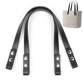 Leather Handle Set of 2 40cm Length Luggage Handle Repair Handbag Handle Detachable Replacement Handle Craft Handle