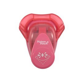 Vaessen Creative Eckenstanzer Stern, Medium, Eckenabrunder aus Metall und Plastik, zum Basteln mit Papier, Karten Gestalten und Scrapbooking, 14.0 x 10.0 x 5.0 cm