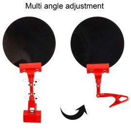 Welding Blackout Panel, Welding Curtains, 12.6 x 6.3 In Multi-functional Blackout Panel, Portable Welding Helmet Cover, Welding Helmet Alternative, Protecting the Face from Sparks and Debris (2 Pack)