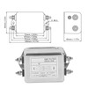 Noise Suppressor Power EMI Filter Single Phase Line Conditioner AC115V