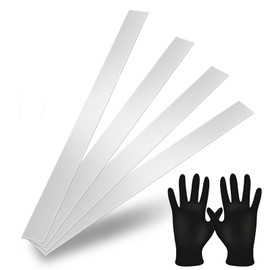 JUYO VONSAN Wall Oven Trim Kit 4Pcs 304 Brushed Stainless Steel Metal Strips Self Adhesive Trim Strips 30 Inch in Length (4, 2 in Width)