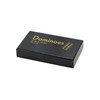Double Six Professional Dominoes - White with Black Dots, Case