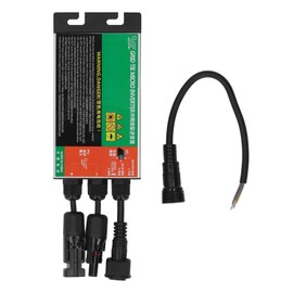 Grid Tie Micro Inverter MPPT Pure Sine Wave Compact Solar Alternative Energy AC230V 120W