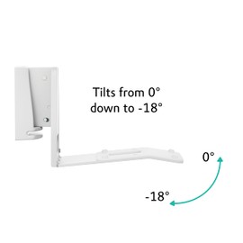 ynVISION.DESIGN Adjustable Wall Mount Compatible with Sonos ERA 300 Speaker White