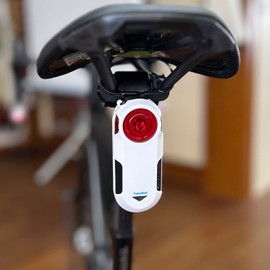 TAKEWELL Protective Cover for Garmin Varia RTL515 (Cover + Lanyard), Weights Only 0.27 Ounces, Ultra-Thin Design Allows Smooth GPS Signals, Effective Heat Dissipation. White, 1 pcs.