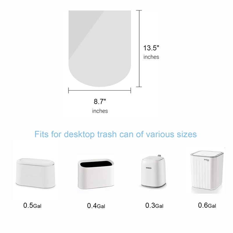Mini Trash Bags for Mini Trash Can, 105 Count /
