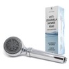 sanquell Anti Legionella Shower Head, 5 Settings, Chrome, 1/2 inch