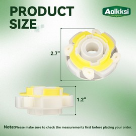 AOLKKSI 285809 Washer Short Cam Agitator Repair Kit Compatible with Whirlpool & Maytag Washers - Replaces 3951650 3951682 PS334648 AP3094543