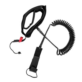 Milageto Comfortable Surfboard Waist Stretch Rope Adjustable Leash with Swivels TPU Hip Harness Soft for Surfing paddle