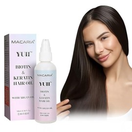 YUII Biotin Hair Oil For Thick & Full Biotin & Collagen Biotiin Hair Oil Strengthening motes Growth Shine