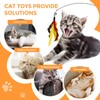12Pcs Cat Toys,Interactive Cat Toys with 1 Super Suction Cup,2Pcs