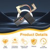 8 PCS CB459 Carbon Brushes Compatible with Ma-kita Angle Grinder