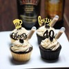 36 piezas de adornos para magdalenas y cervezas a 40