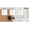HANDLEZONE® 76mm Bullet Bolt, Round Designer Mortice Deadbolt, Catch for