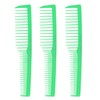 Allegro Combs 6000 Wide Tooth Vented Hair Combs - Set