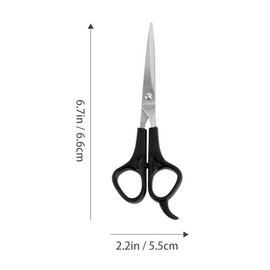 Hair Styling Tools 6pc Barber Scissor Set Teeth Straight Scissors for Salon Home Diy Haircuts