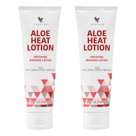Aloe Heat Lotion Envío Gratis Crema Caliente Forever Eucalipto