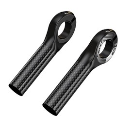 HOUSON bicycle handlebar ends, carbon handlebar grips MTB bar ends handlebar grips MTB bike bicycle handlebar grips 22.2mm