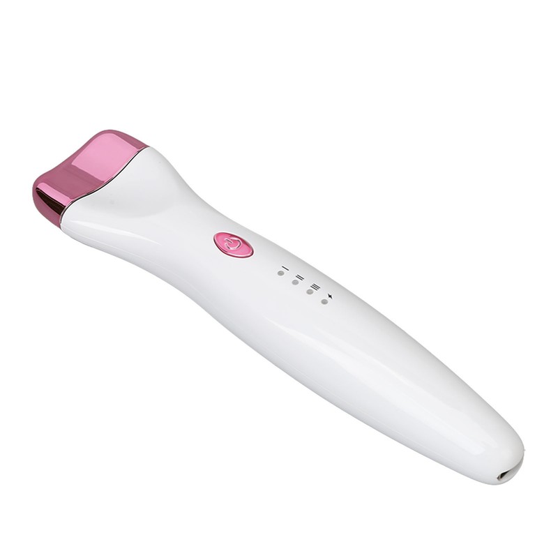 5D Push Heated Eyelash Curler Long Lasting Temperature Control Rechargeable