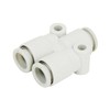 SK11 One-Touch Pipe Fitting Union Wy for 0.3 inch (8