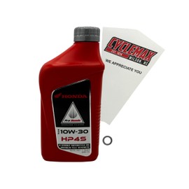 Cyclemax Full Synthetic HP4s Oil Change Kit compatible with 2018-2025 Honda CRF125F